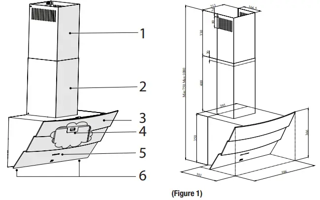 beko-HCA62640B,-HCA62640W-Cooker-Hood-fig-4