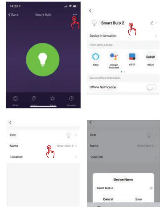 avatar CONTROLS Wifi Smart Bulb fig 5