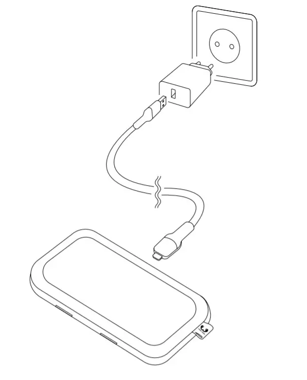 FRESH N REBEL Base Wireless Charger Duo Pad - step 3