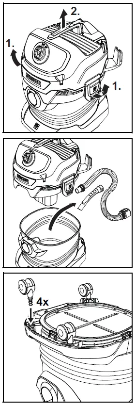 KARCHER WD 4 Wet and Dry Vacuum Cleaner 2