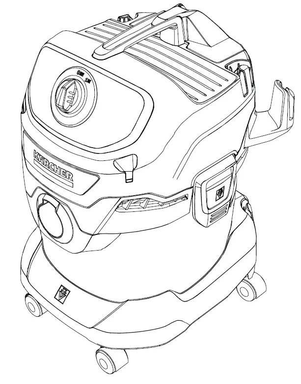 KARCHER WD 4 Wet and Dry Vacuum Cleaner