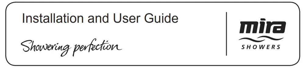 Mira Honesty ERD Bar Valve and Fittings 1