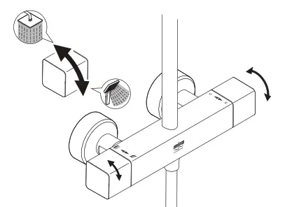 Mira Honesty ERD Bar Valve and Fittings - Operation