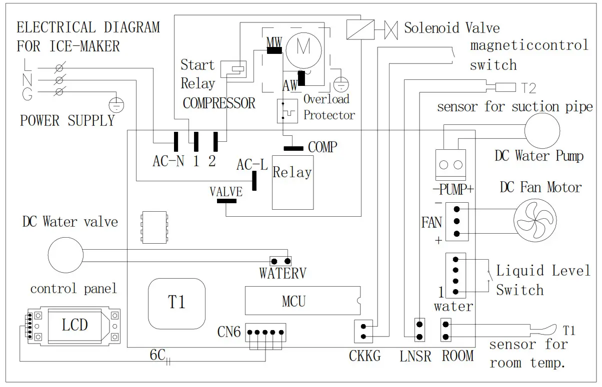 zokop HZB-18F-L Ice Maker - 6
