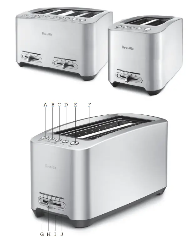 Breville BTA825 Smart Toast - Components 2