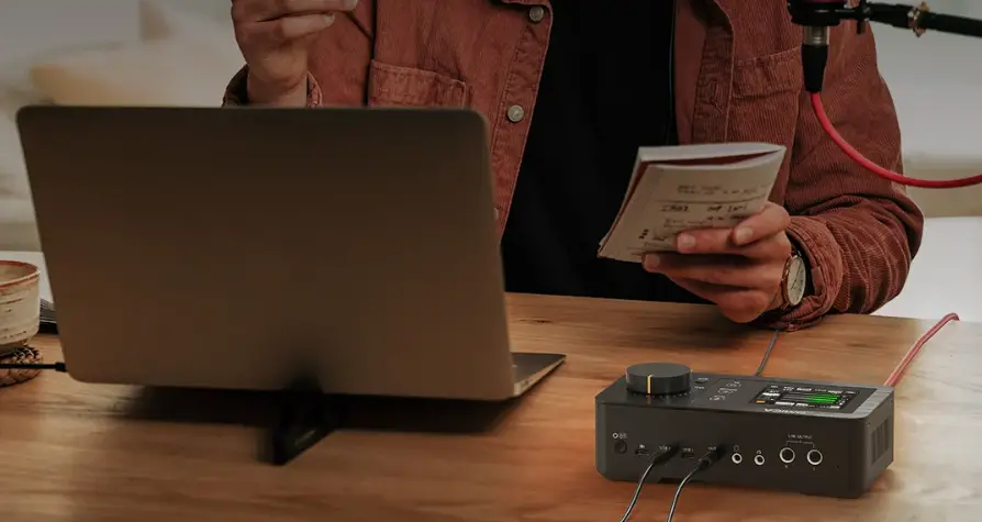 Comica Linkflix Ad5 Feature-packed Audio Interface User Manual