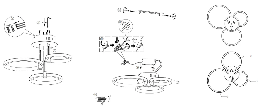Paul Neuhaus 12110 LED Ceiling Light - 2