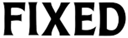 FIXED logo