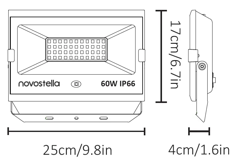novostella NTF85 LED RGB Flood Light 3