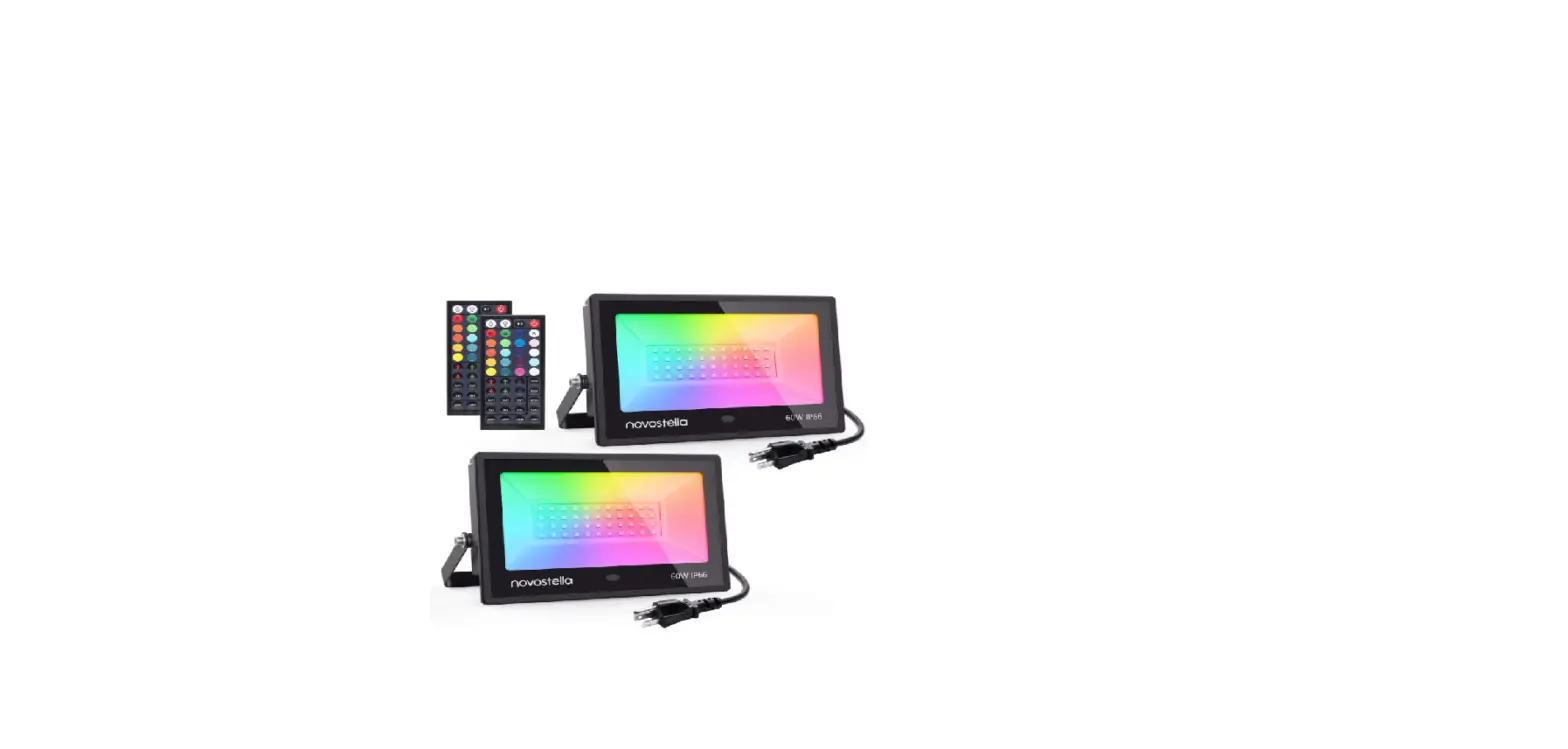 Novostella Ntf85 Led Rgb Flood Light User Guide