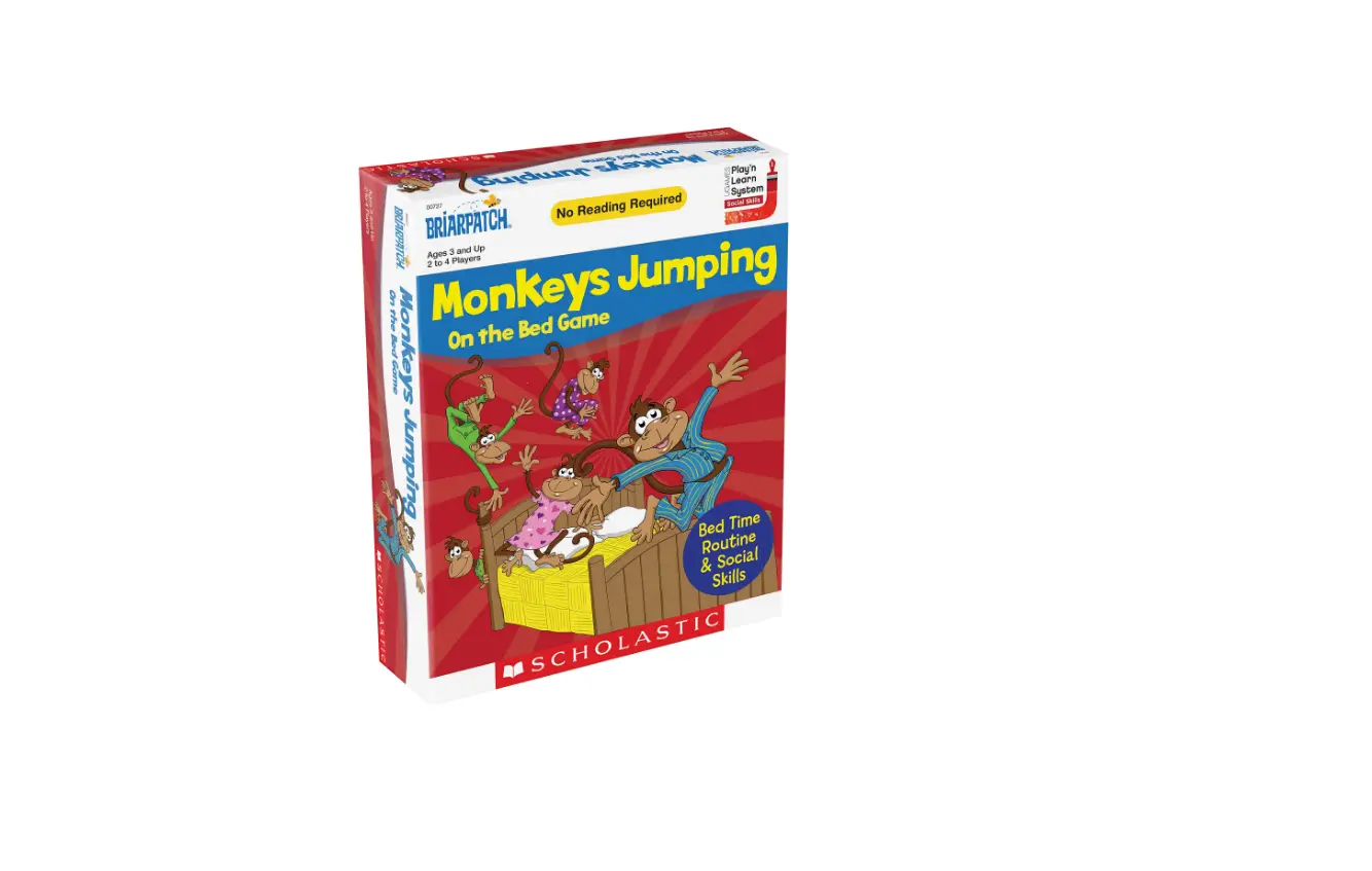 Briarpatch 00727 Scholastic Monkeys Jumping Game Instructions