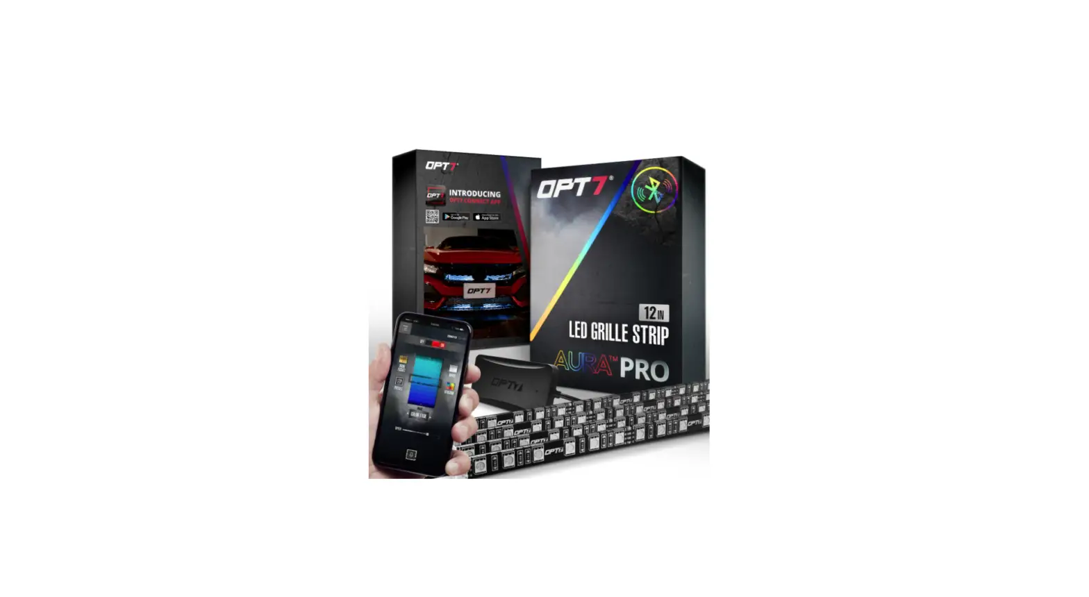 Opt7 Lighting Aurapro Manual Halo-mustang Installation Guide