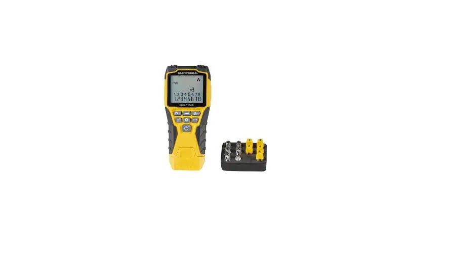 Klein Tools Vdv501-851 Cable Tester Kit Instruction Manual