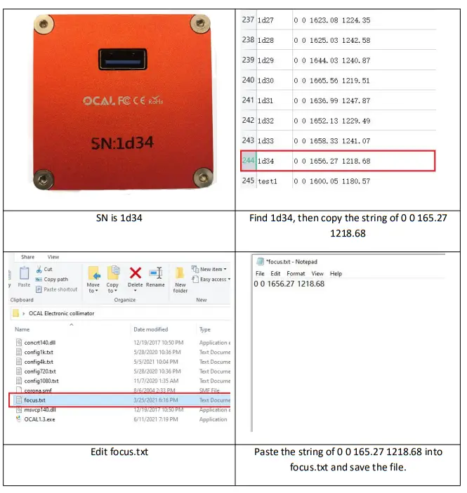 Ocal EC Electronic Collimator -fig4