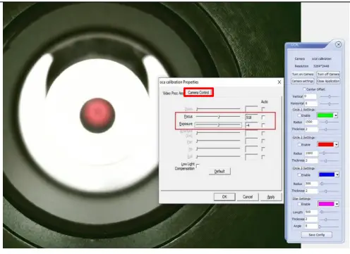 Ocal EC Electronic Collimator -fig9
