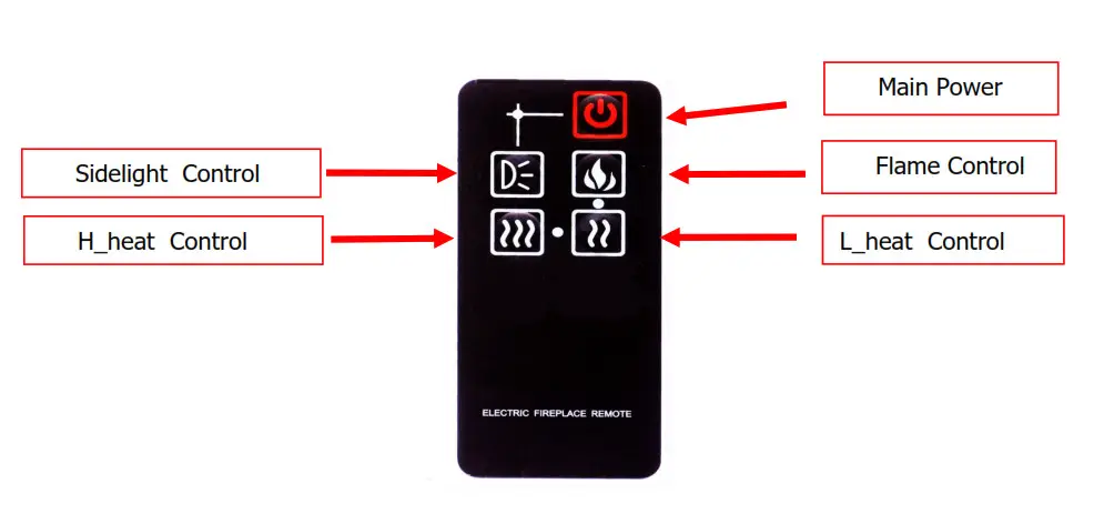 DESK AND WALL-MOUNTED ELECTRIC FIREPLACE 8