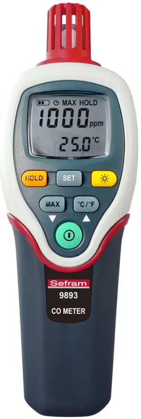 Sefram 9893 Carbon Monoxide Meter product
