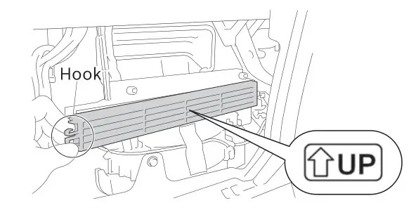 BOSCH T10 Cabin Filters - Removing your old cabin filter