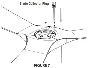 FIG 14 ATTACHING THE FAN BLADES