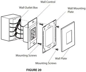 FIG 25 INSTALLING THE WALL CONTROL (cont.)