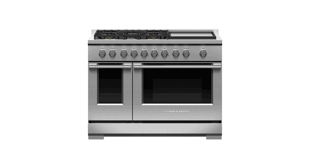 Fisher Paykel Dv568dsd Dual Fuel Range 48 Inch 6 Burners With Griddle User Guide