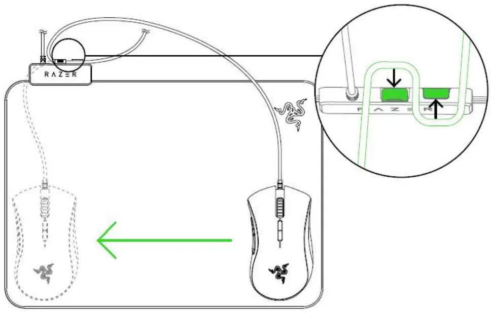 RAZER Firefly V2 Gaming Mouse Pad - fig 2