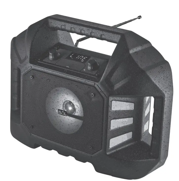 SOMOGYI ELEKTRONIC BT WORK Jobsite and Party Radio Product