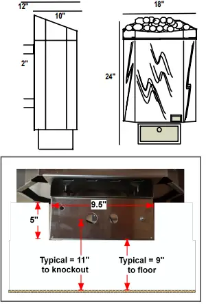 SaunaFin-CW-XR-Series-Steam-Bath-Sauna-Heater-FIG-1