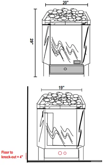 SaunaFin-CW-XR-Series-Steam-Bath-Sauna-Heater-FIG-3