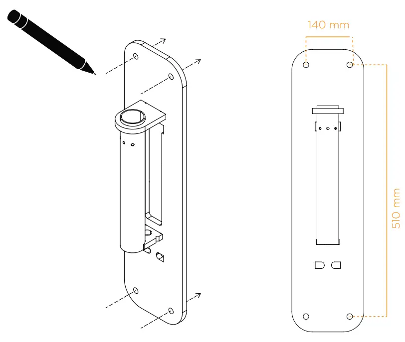 HEATSAIL Dome Bow Bracket - Fig 6