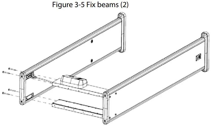 dahua isc d106 Walk Through Metal Detector - Fix beams 2