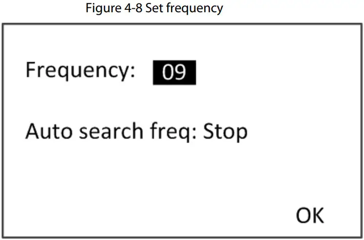 dahua isc d106 Walk Through Metal Detector - Set frequency