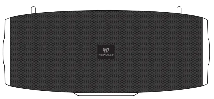 ROCKVILLE RPB KAR Portable Bluetooth Speaker with Microphone and TWS