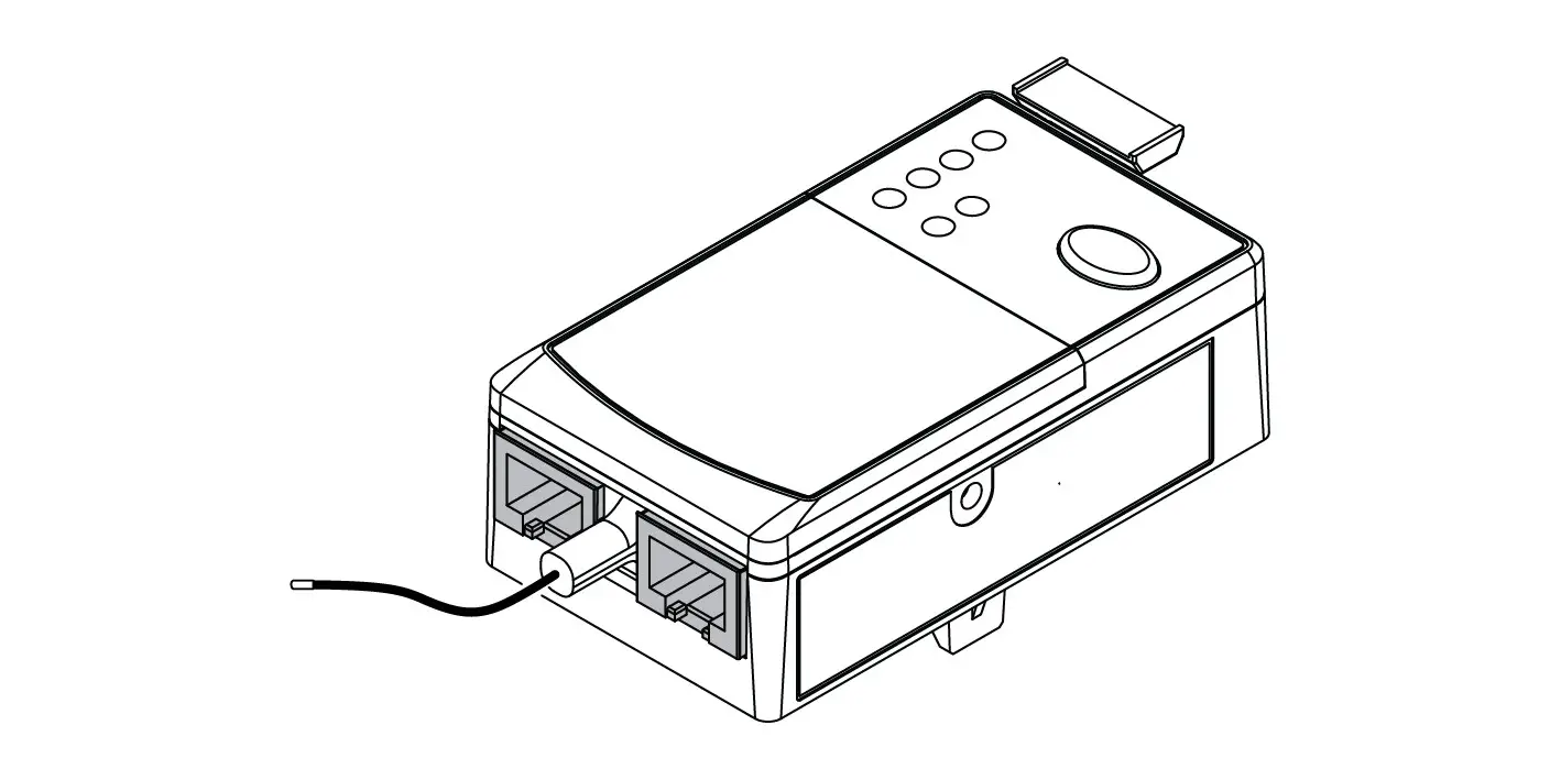 Anybus E300-MBTCP E300 Communication Module for Modbus TCP - Connecting to Modbus TCP Network
