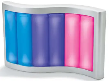 Homedics LT-100 Mood Wave 100 ColorMotion Light Instruction - light instraction