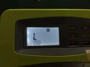 FIG 10 Function settings and LCD icons
