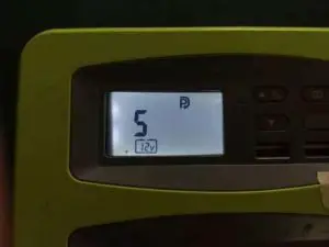 FIG 11 Function settings and LCD icons