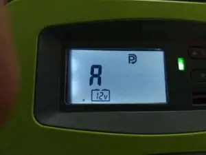 FIG 9 Function settings and LCD icons