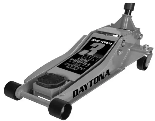 DAYTONA DS300LRB 3 Ton Long Reach Low Profile Professional Rapid Pump Floor Jack Owner's