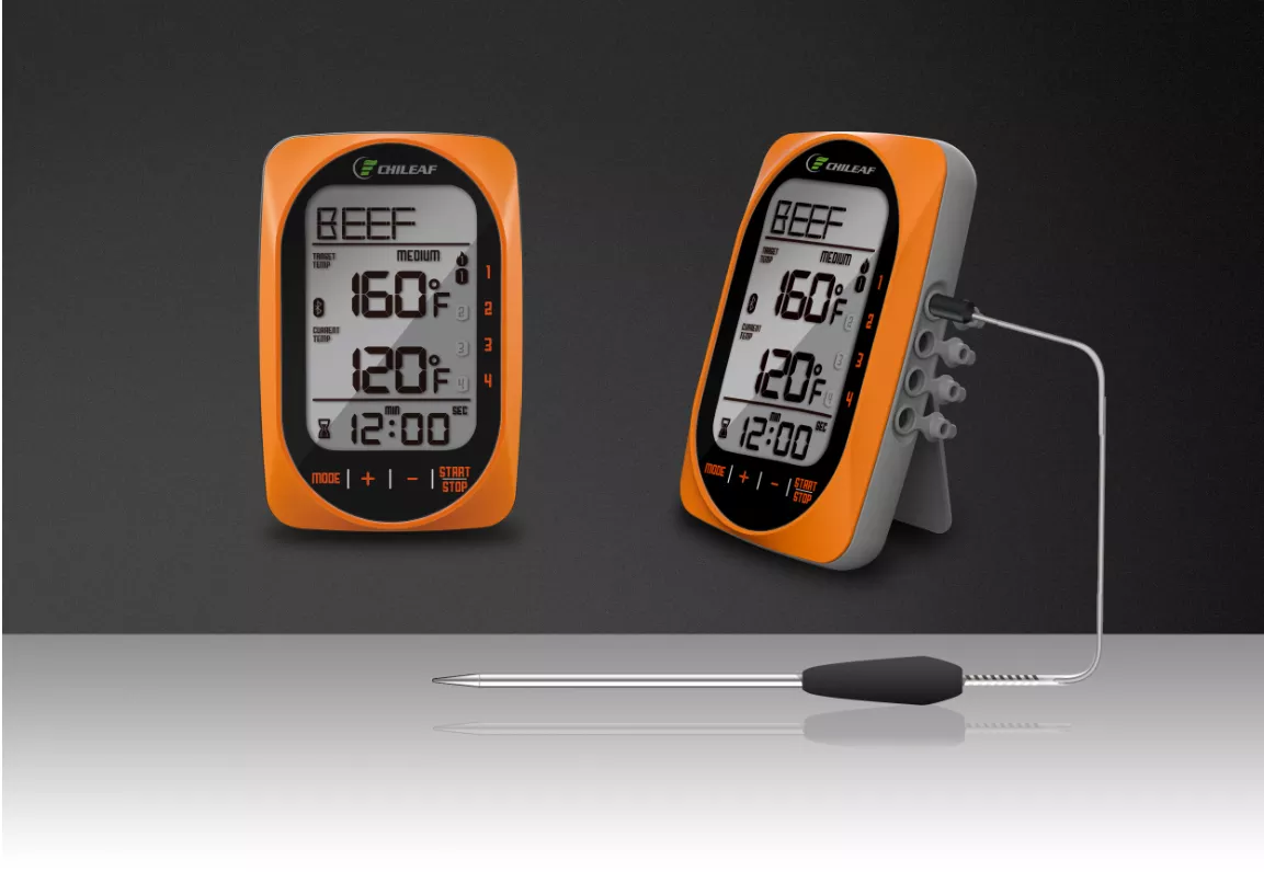 Chileaf Bbq100 Bbq Thermometer With Ble Chileaf Bbq100 Bbq Thermometer With Ble