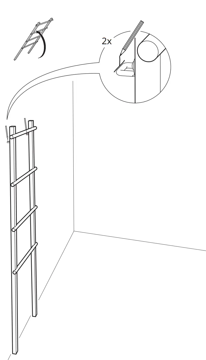 IKEA 803 444 52 VILTO Towel Stand - FIG 12