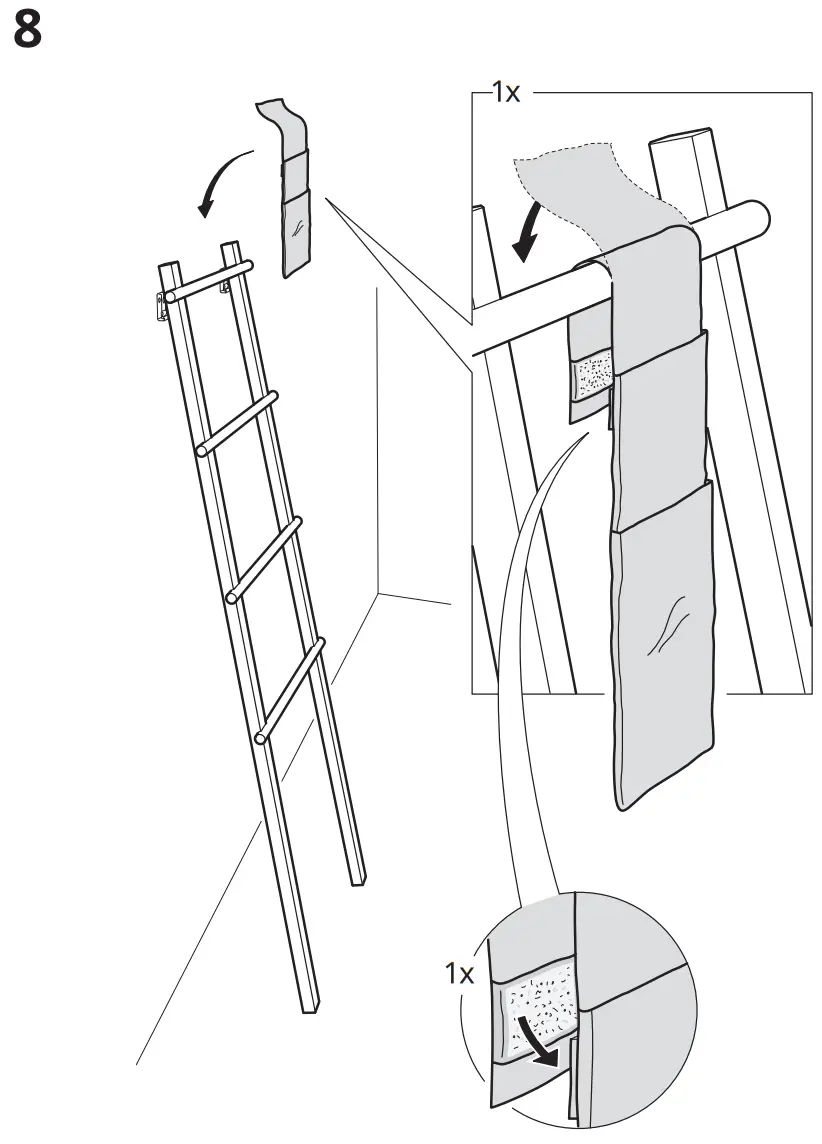 IKEA 803 444 52 VILTO Towel Stand - FIG 17