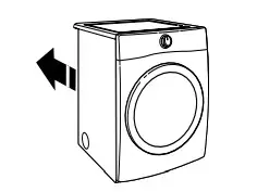 MAYTAG MGD6630HW Gas Dryer- Move dryer to final location