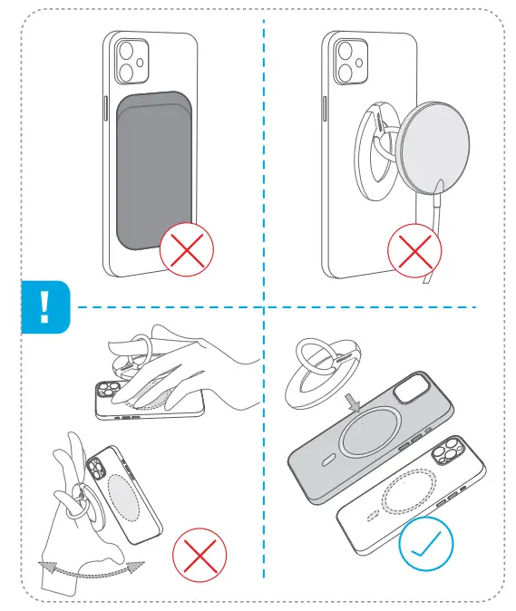 ANKER A25A0 610 Magnetic Phone Grip MagGo - PARTS 3