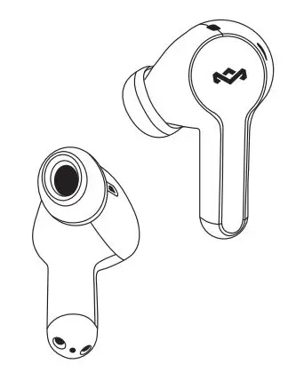 Marley Em-je121-sb Rebel True Wireless Earbuds User Guide