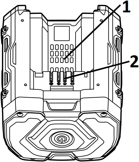 EGO BA1400T - Fig. 1 - 1