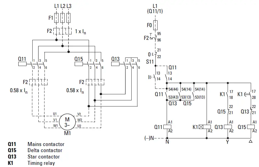 EATON DIULM7 Reversing Contactor fig 2