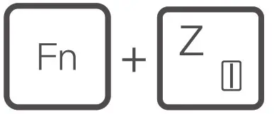 inateck KB02026 Bluetooth Keyboard - Fn z