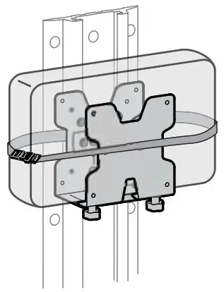 Attach bump-ons as shown