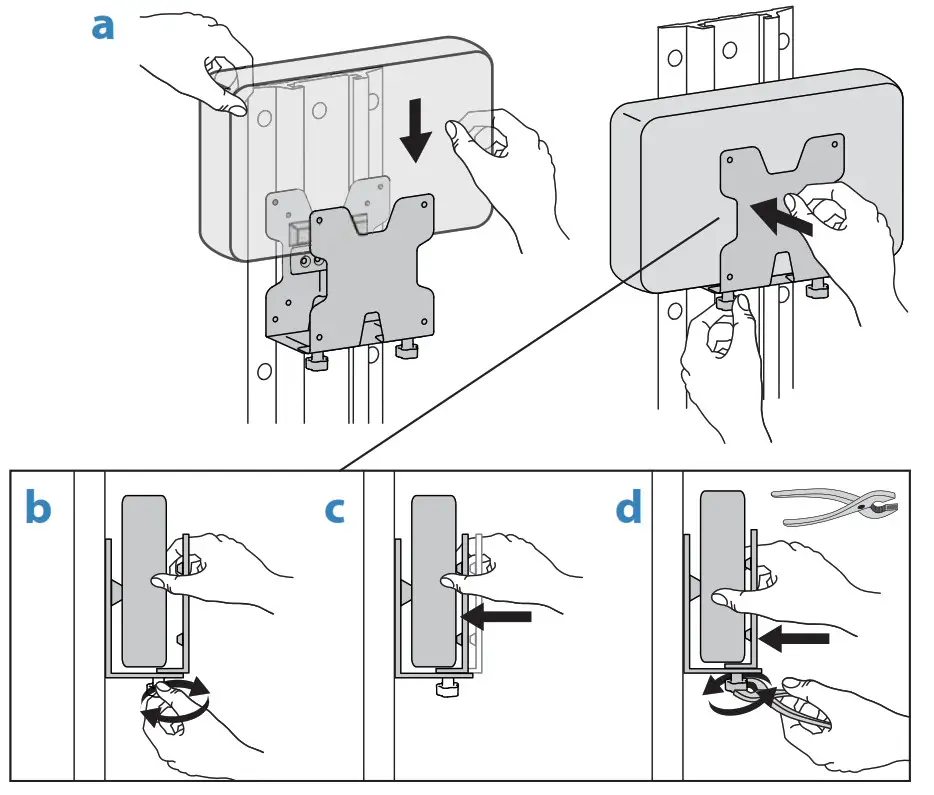 ERGOTRON Thin Client Mount - Attach Thin Client to brackets
